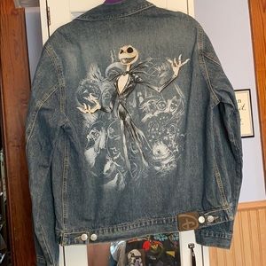 Nightmare Before Christmas Unisex Jean Jacket